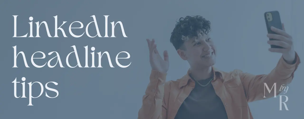 Writing LinkedIn Headlines: tips for LGBTQ+ & DEI professionals. Gets tips from a queer digital marketer who specializes in DEI and psychological safety.