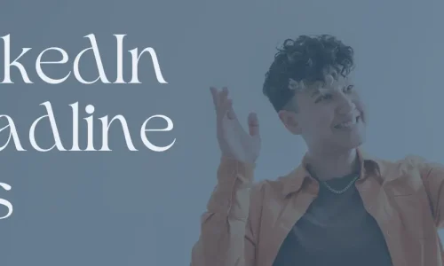 Writing LinkedIn Headlines: tips for LGBTQ+ & DEI professionals. Gets tips from a queer digital marketer who specializes in DEI and psychological safety.
